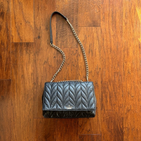 Kate Spade New York Briar Lane Quilted Emelyn Crossbody Bag EUC - Picture 4 of 14